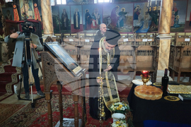 Самоков - Митрополитска църква - заупокойна панихида