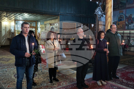 Самоков - Митрополитска църква - заупокойна панихида