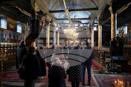 Самоков - Митрополитска църква - заупокойна панихида