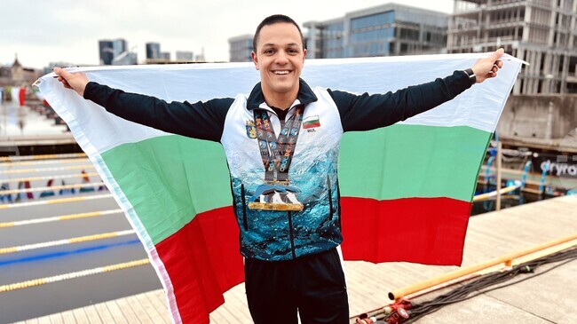 Цанко Цанков заминава за Полша за участие в Световната купа по зимно плуване