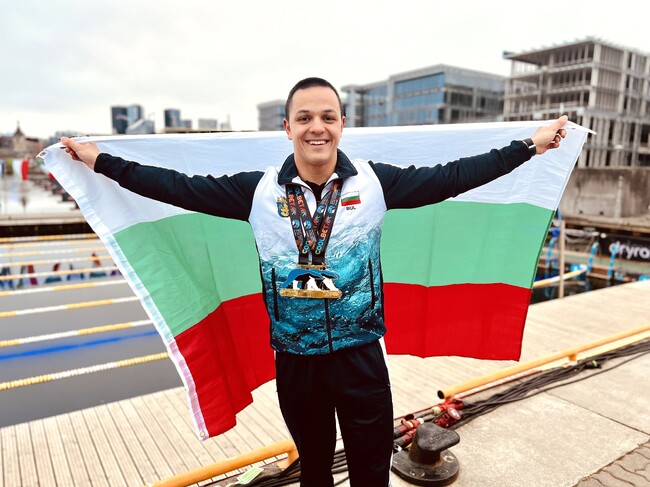 Цанко Цанков заминава за Полша за участие в Световната купа по зимно плуване