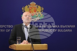 Министерство на отбраната - Тодор Тагарев - пресконференция