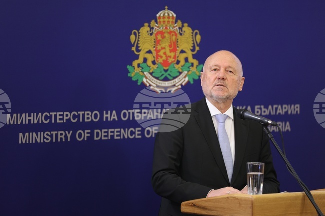 Министерство на отбраната - Тодор Тагарев - пресконференция