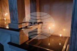  Търговище - храм - траурно знаме