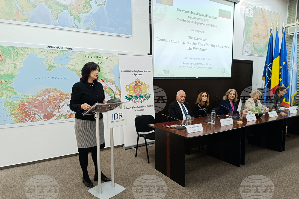 Румъния - кръгла маса - Румъния и България - една година стратегическо партньорство