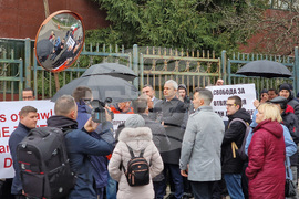 Протест - "Възраждане" - Милан Димитров