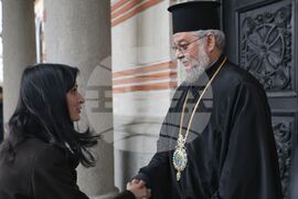 Патриарх - кончина - Мария Габриел - съболезнования