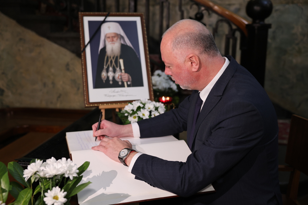 Патриарх Неофит - кончина – Росен Желязков - съболезнования