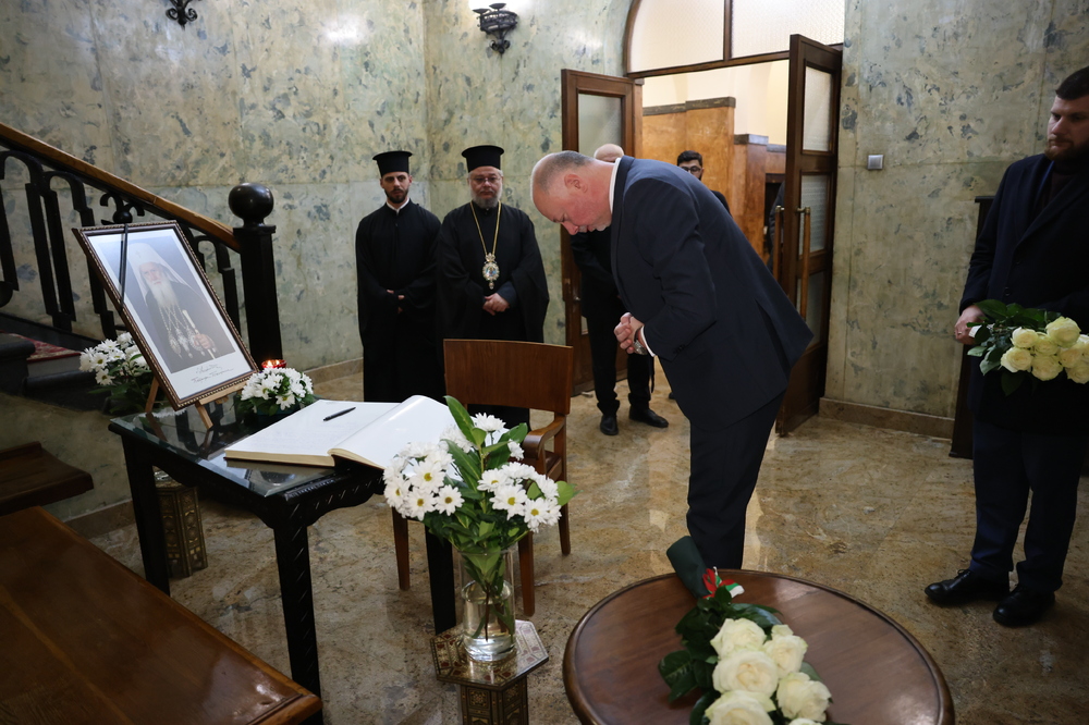 Патриарх Неофит - кончина – Росен Желязков - съболезнования