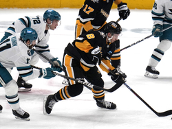 Sharks Penguins Hockey