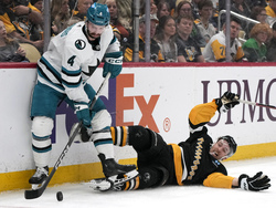 Sharks Penguins Hockey