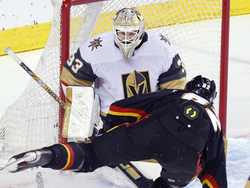 Golden Knights Flames Hockey
