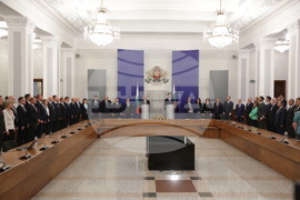Министерски съвет - Служебно правителство - церемония по приемственост