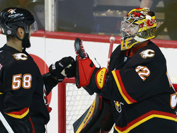Golden Knights Flames Hockey