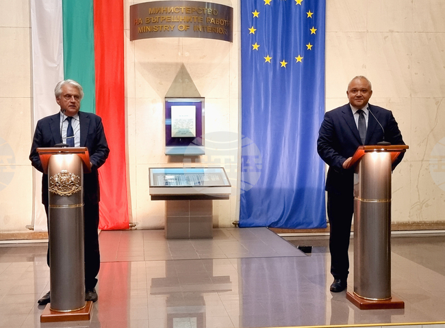 МВР - министри - предаване и приемане на поста