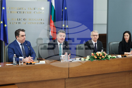 Министерски съвет - Паскал Донахю - брифинг