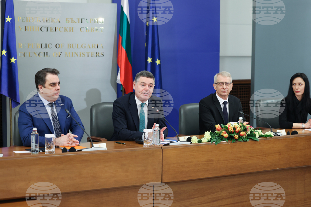 Министерски съвет - Паскал Донахю - брифинг