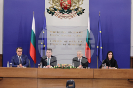 Министерски съвет - Паскал Донахю - брифинг