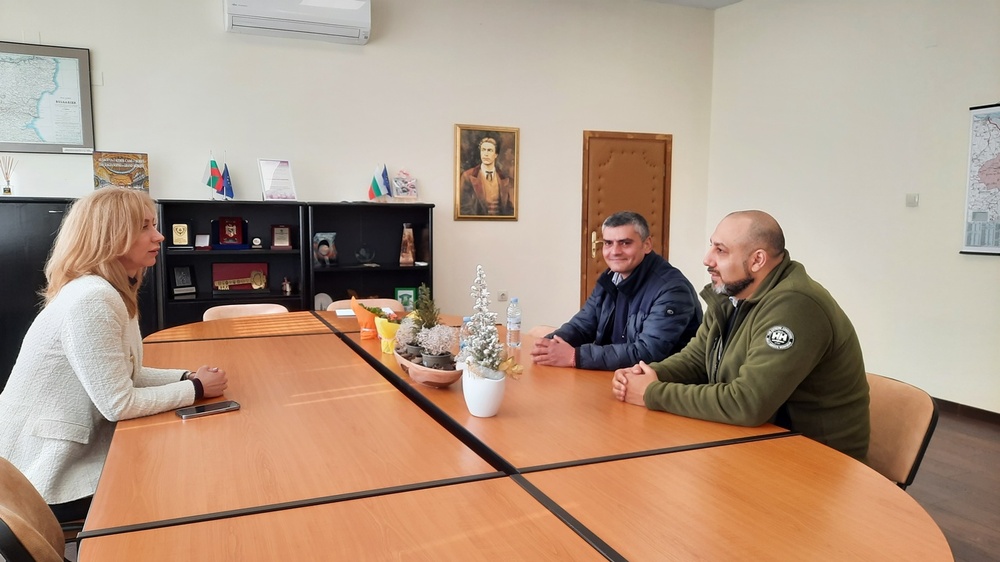 Областна администрация Добрич: Й. Костадинова проведе работна среща с ръководството на СИДП - Шумен