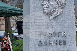 Сливен - Георги Данчев - паметник - откриване