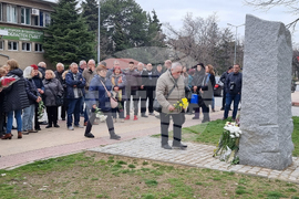 Сливен - Георги Данчев - паметник - откриване