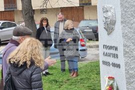 Сливен - Георги Данчев - паметник - откриване