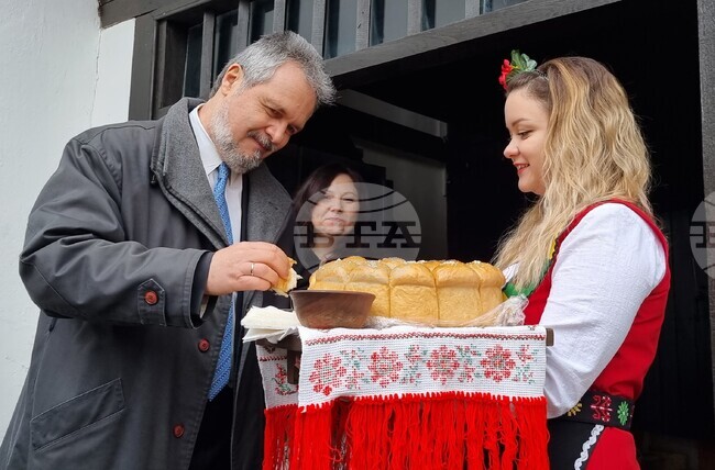 Шумен - унгарска делегация - посещение