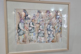 Ямбол - Надежда Кутева - „Етнографски етюди” - изложба - откриване