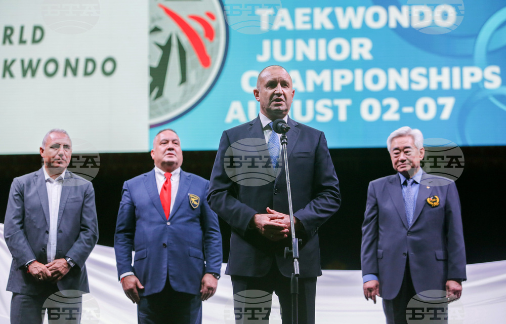 President Radev Unveils World Taekwondo Junior Championship in Sofia