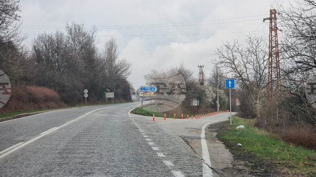 Възстановено е движението по пътя Габрово – Велико Търново в района на село Донино