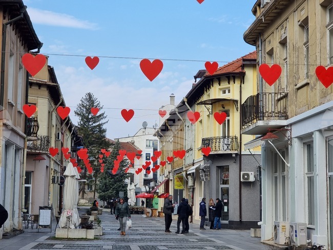 Враца - сърца