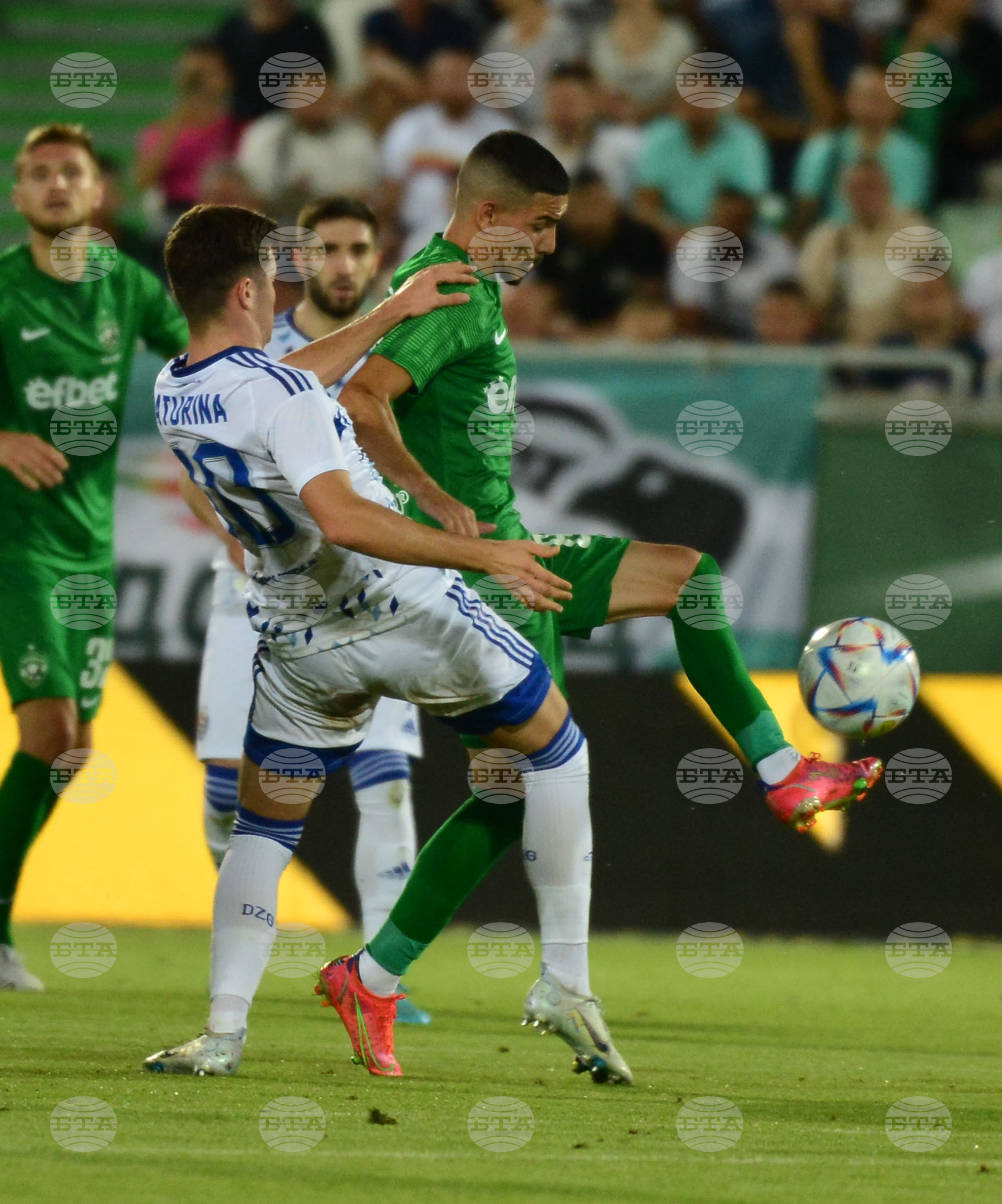 Разград - футбол - Лудогорец - Динамо Загреб