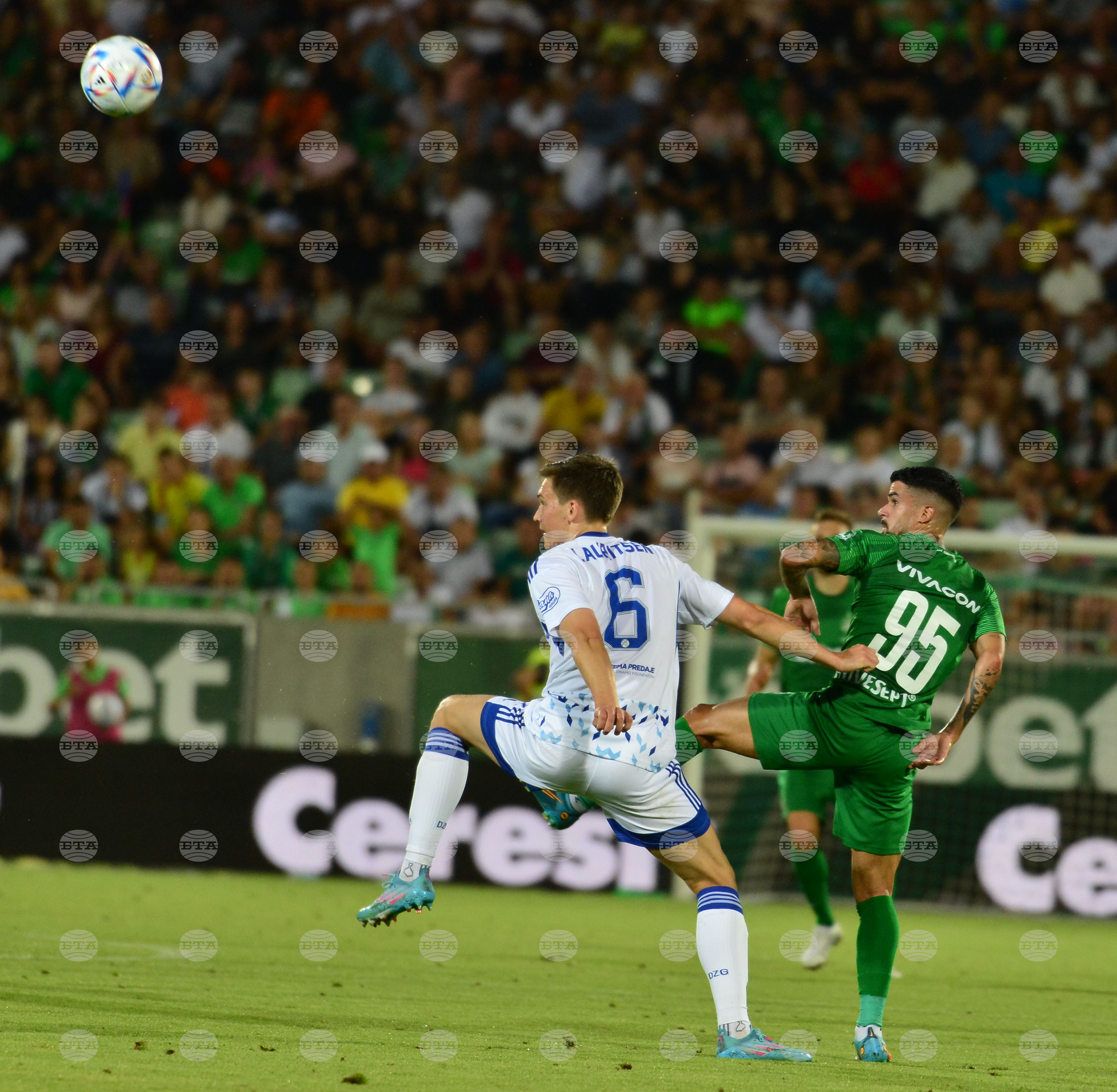 Разград - футбол - Лудогорец - Динамо Загреб