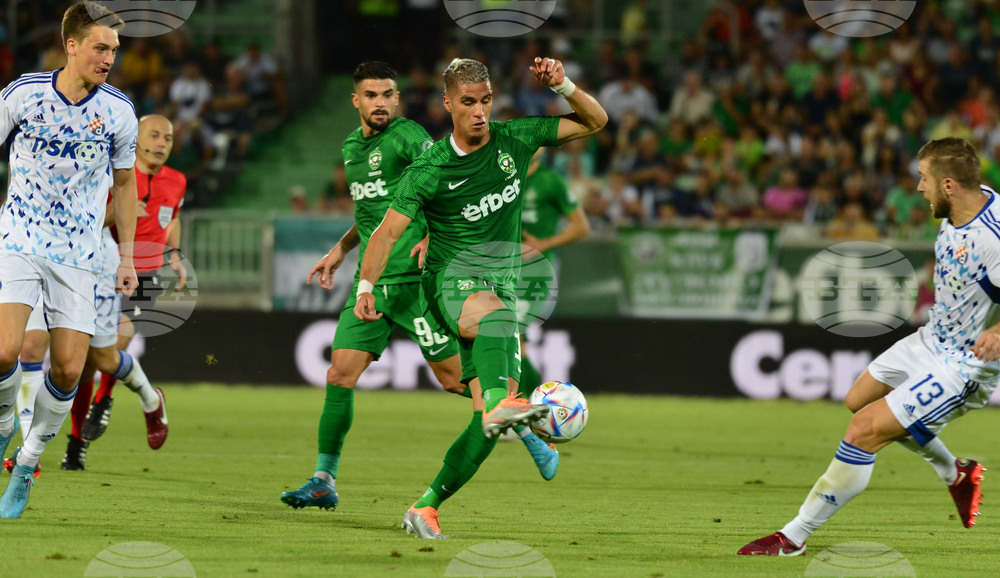 Разград - футбол - Лудогорец - Динамо Загреб