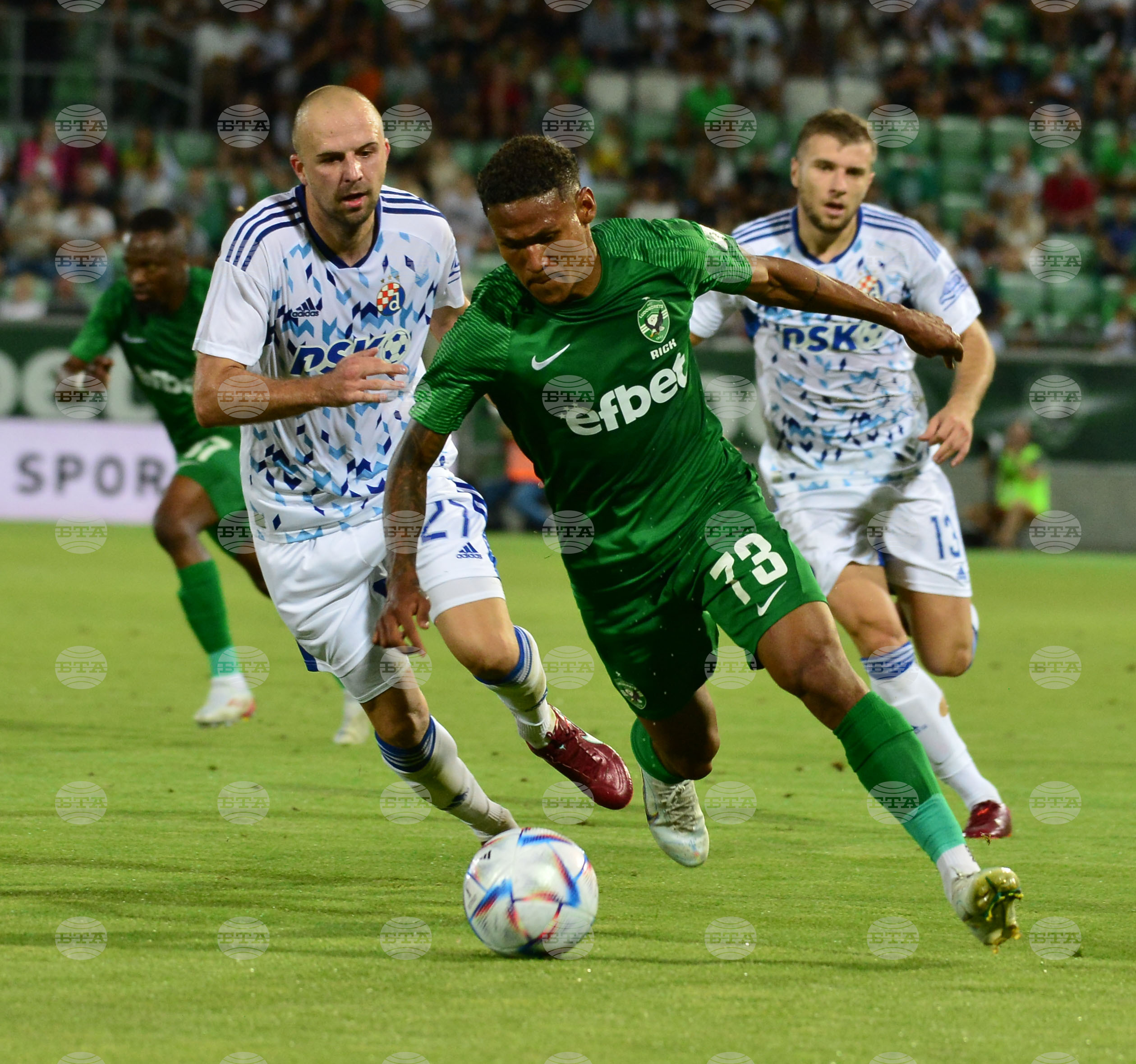 Разград - футбол - Лудогорец - Динамо Загреб