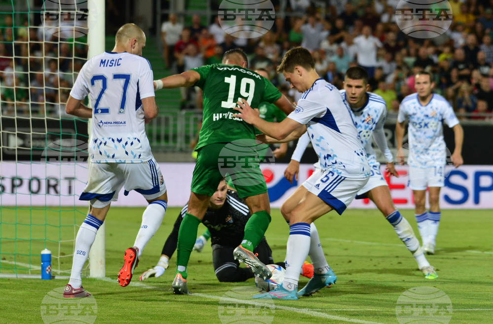 Разград - футбол - Лудогорец - Динамо Загреб