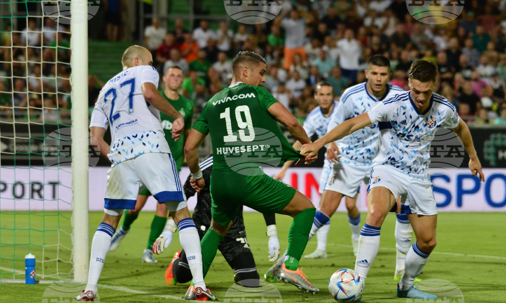 Разград - футбол - Лудогорец - Динамо Загреб