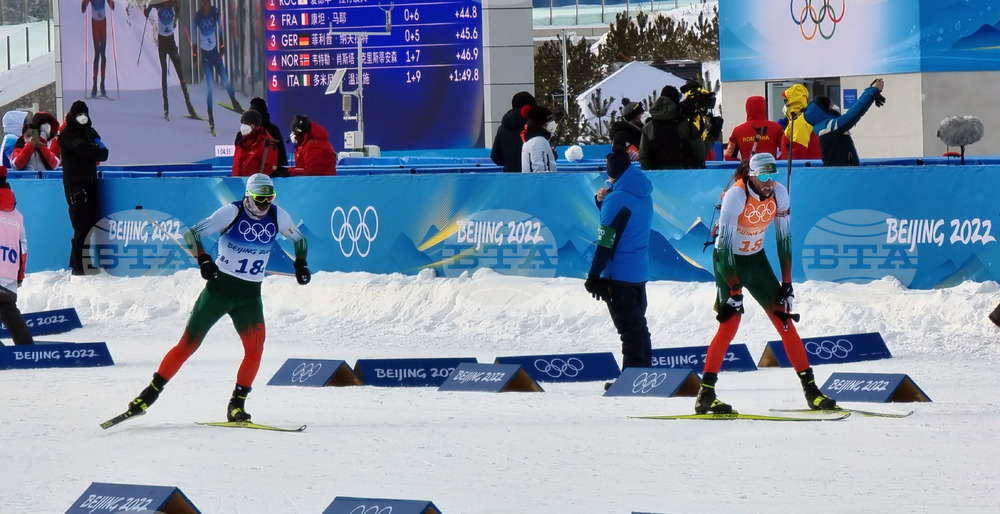 Китай - Пекин 2022 - Димитър Герджиков - Антон Синапов