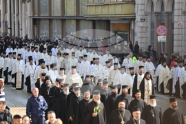 Патриарх Неофит - литийно шествие