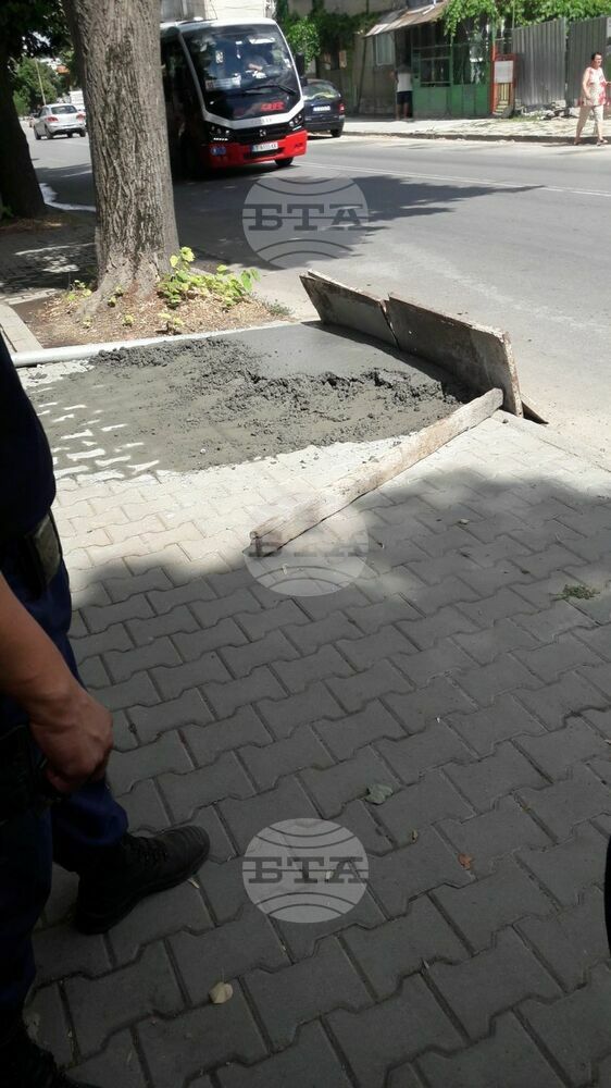 За използване на тротоари за строителна площадка в Търговище са съставени 21 акта