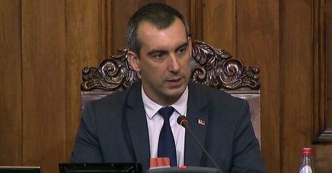 Депутати от сръбската опозиция смятат, че Владимир Орлич не е подходящ за поста председател на парламента