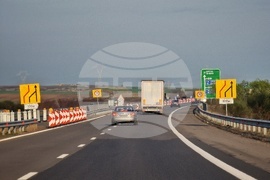 Българово - АМ "Тракия" - пътен участък - ремонт - ограничение