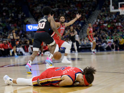 Trail Blazers Pelicans Basketball