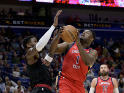 Trail Blazers Pelicans Basketball