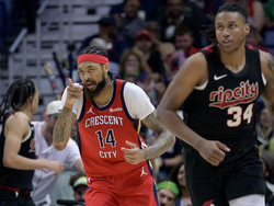 Trail Blazers Pelicans Basketball
