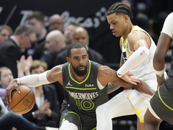 Timberwolves Jazz Basketball