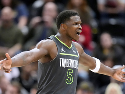 Timberwolves Jazz Basketball
