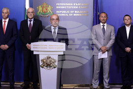 Министерски съвет - Гълъб Донев - пресконференция