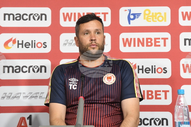 Футбол - Сейнт Патрикс- пресконференция 