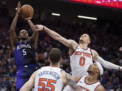Knicks Kings Basketball